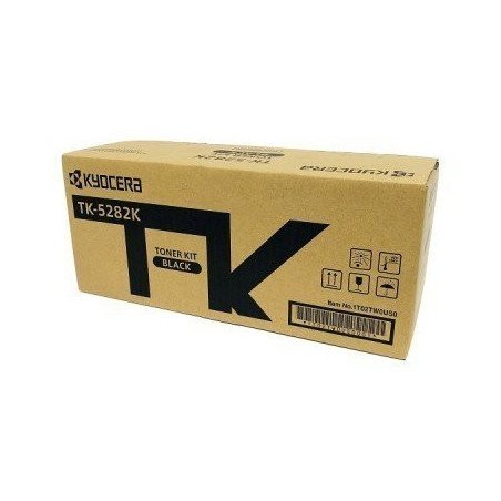 Tóner Kyocera TK-5282K - 13000 páginas, Negro, ECOSYS P6235cdn
